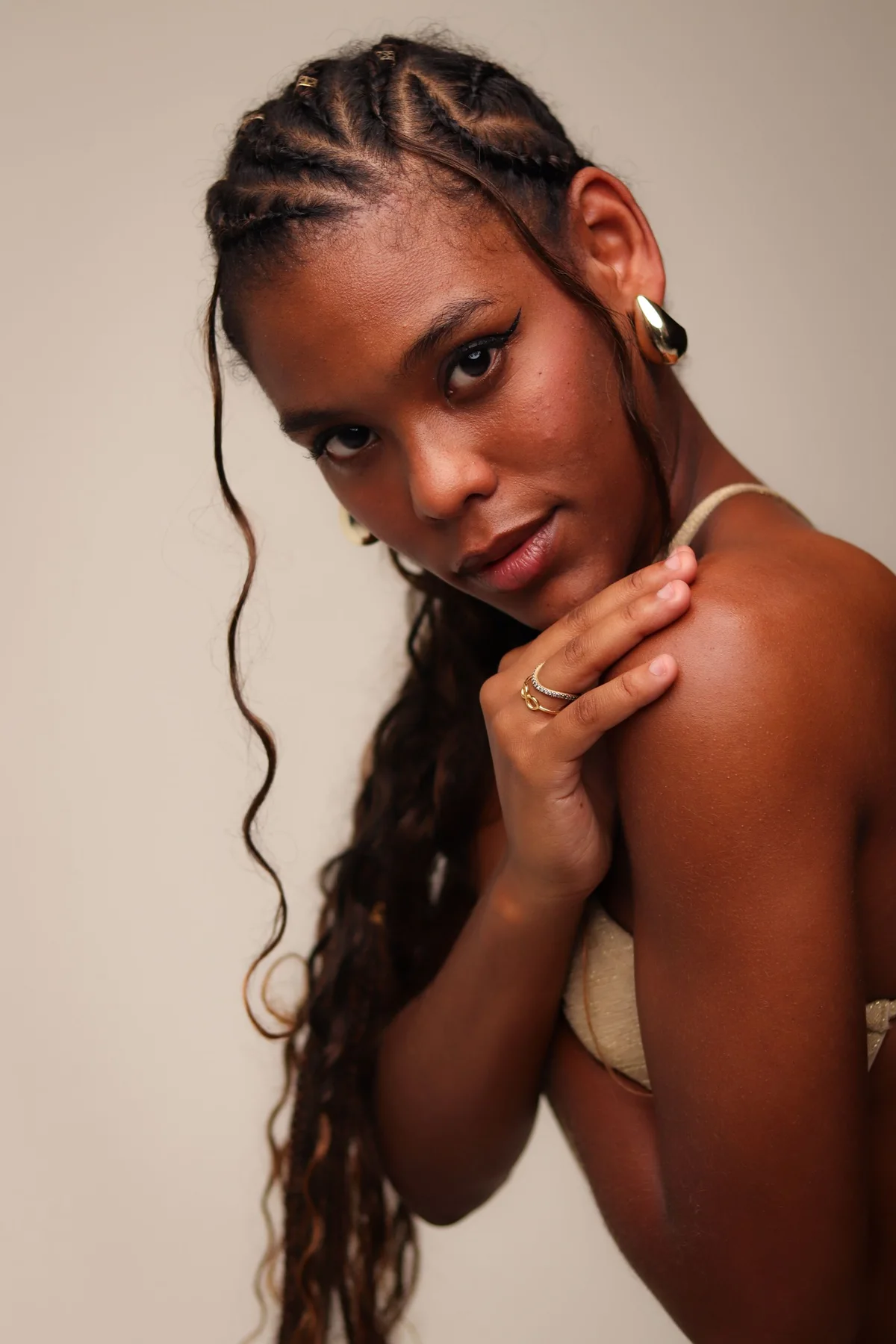 Cornrows hairstyle inspiration in Gasparillo, Trinidad