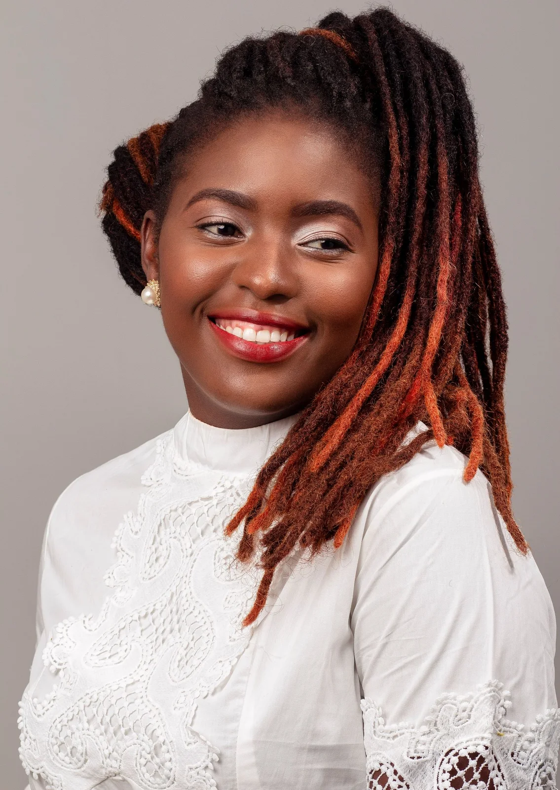 Textured Locs hairstyle inspiration in Gasparillo, Trinidad